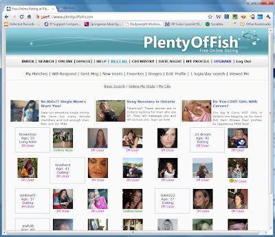 pretty of fish dating site|www.plenty of fish.com login official site.